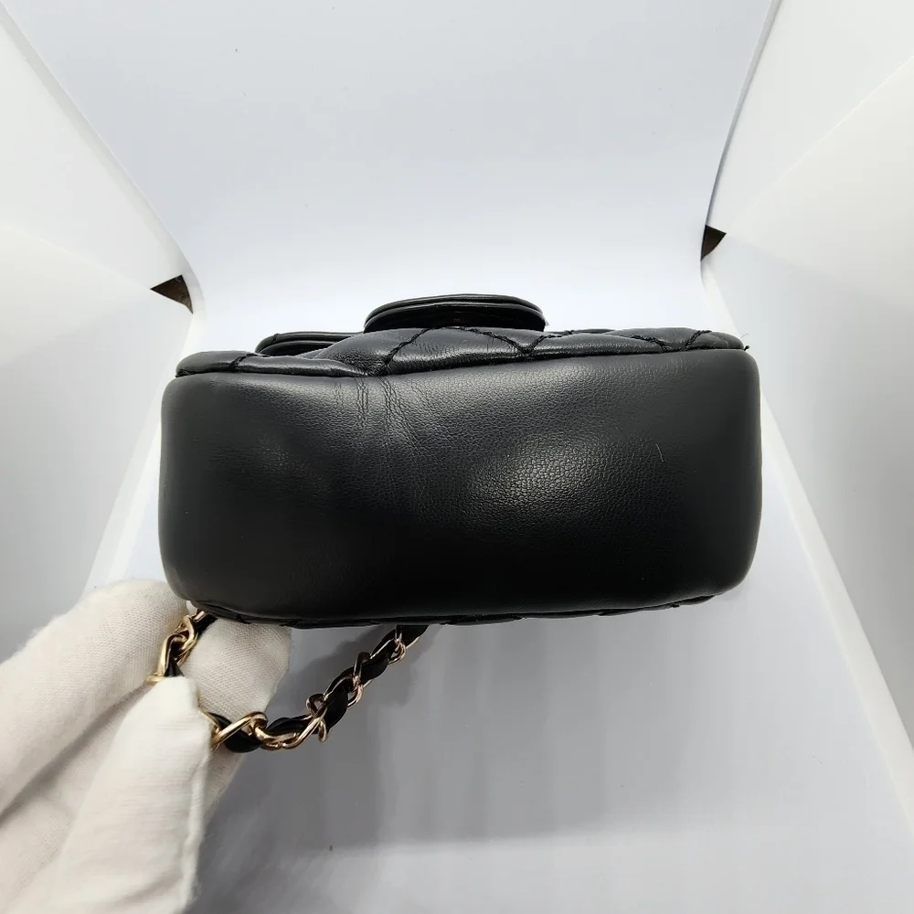 Mini Black Puffy Bag - Picture 5 of 7